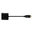 Short DisplayPort to DVI (Female) Adapter Cable (25cm)